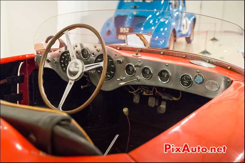 tableau-de-bord Vernet-Pairard 4CV, 24 Heures du Mans 1954
