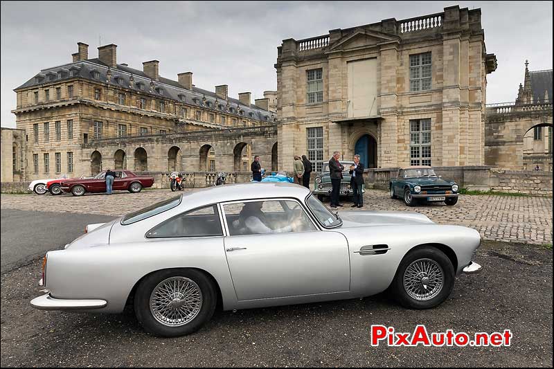 Aston Martin DB4, chateau de Vincennes