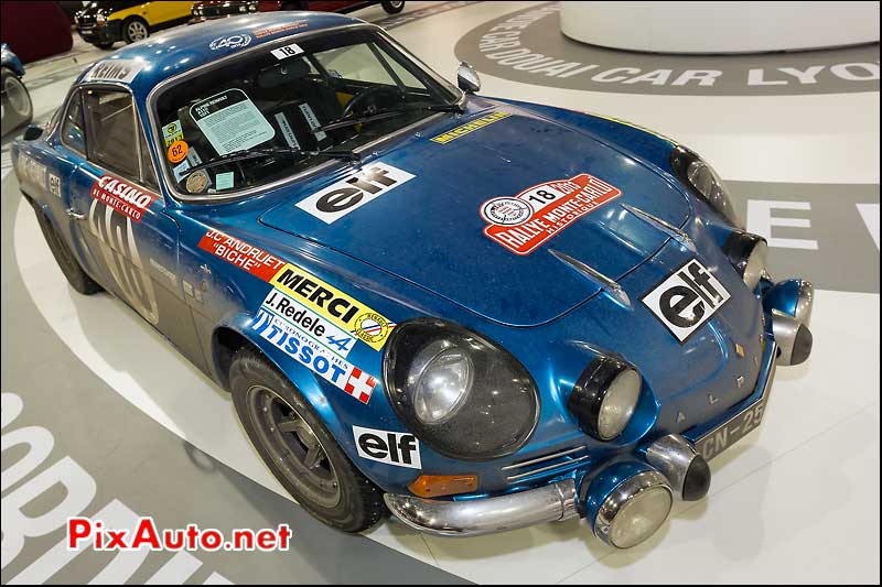 alpine renault A110 de 1971, salon retromobile