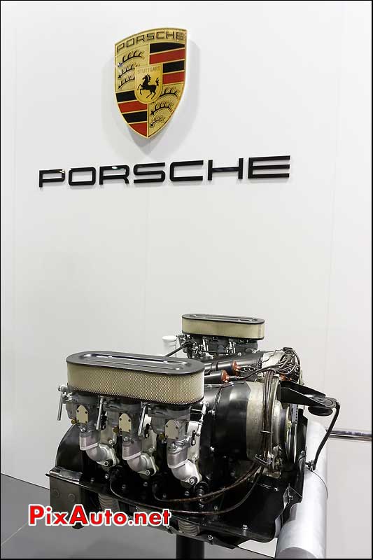 moteur boxer porsche type-745, 38eme salon retromobile