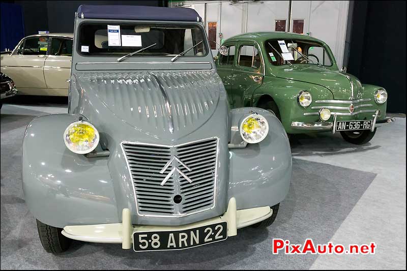 Citroen 2CV et Renault 4CV, Retromobile Artcurial