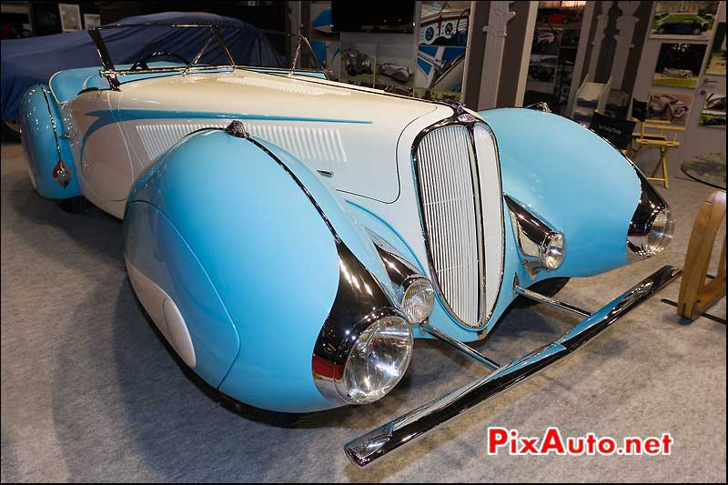 delahaye 135 figoni et falaschi, salon retromobile 2013