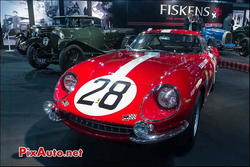 Ferrari 275 GTB, stand Fiskens retromobile 2013