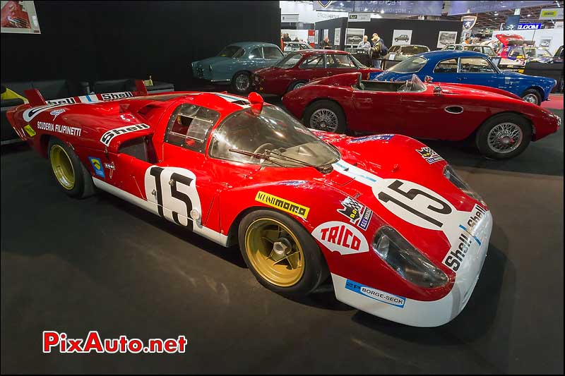 ferrari 512s coda-longa, salon retromobile 2013