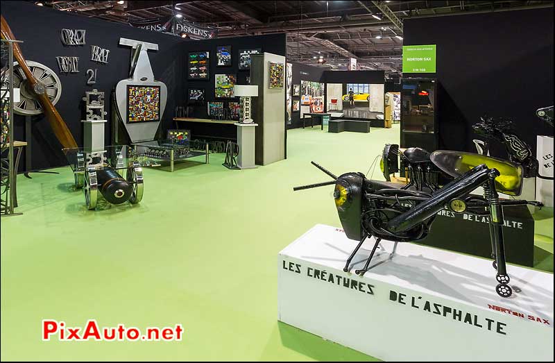 galerie des artiste salon retromobile 2013