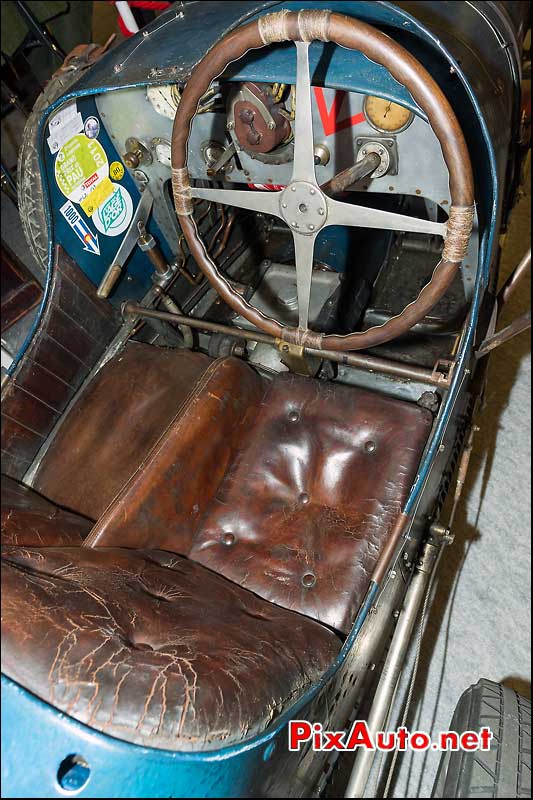 habitacle bugatti type 35, retromobile 2013