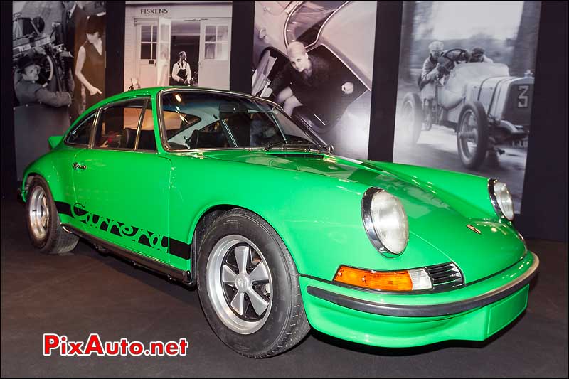 Porsche 911 Carrera RS, stand Fiskens retromobile 2013