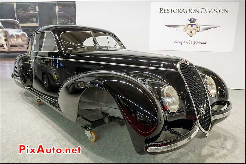 division restauration Carrozzeria touring superleggera, caisse alfa romeo