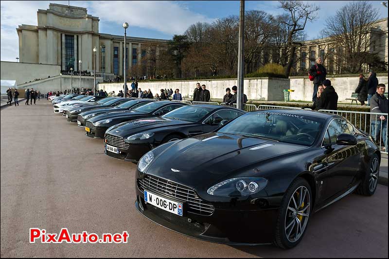 Aston-Martin V8 Vantage, 20e rallye de Paris