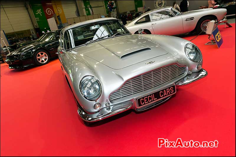 Aston Martin DB6 Silver Cecil Car, Salon Automedon