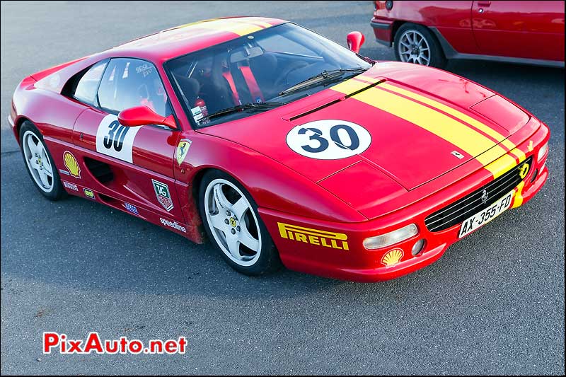 Ferrari F355 Challenge, Parkings Salon Automedon