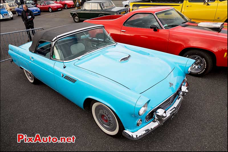 Ford Thunderbird cabriolet, parkings Automedon