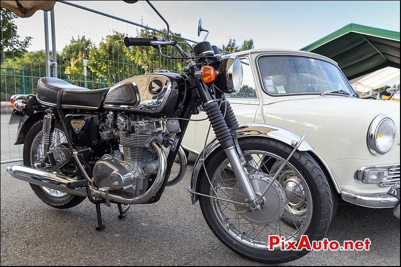 Honda CB450, brocante Salon Automedon