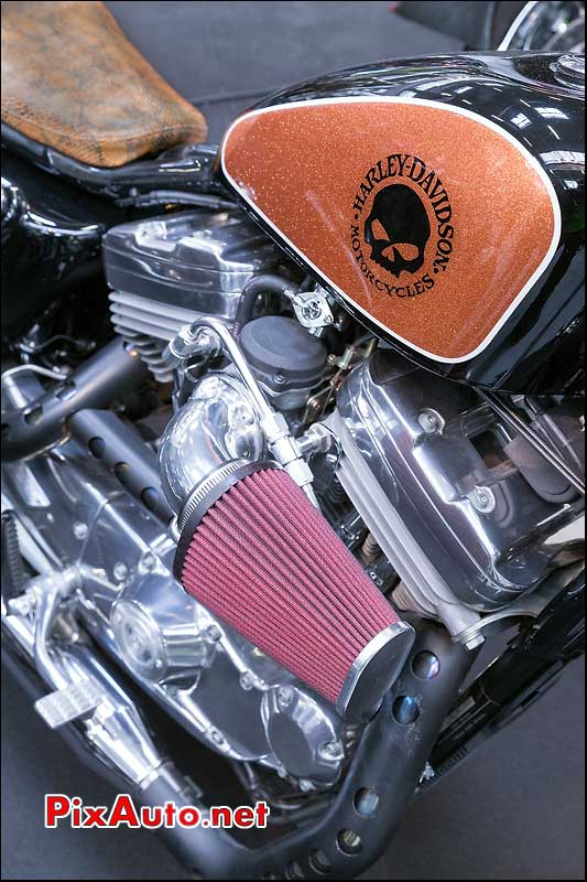 Peinture Perso Harley-Davidson, Salon Automedon