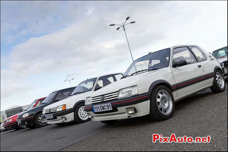 Peugeot 205 GTI, Parkings Salon Automedon