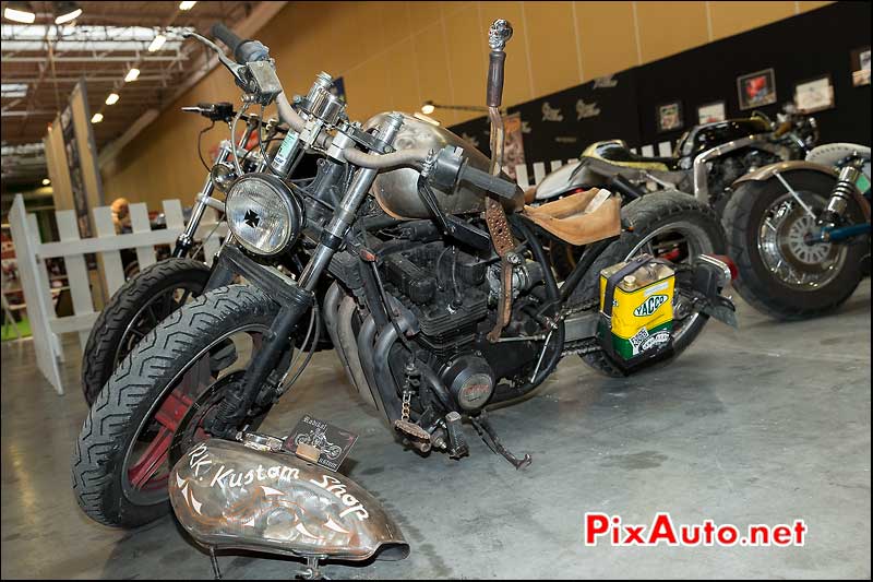 Prepa Kawazaki Radikal Kustom, Garage Iron Bikers Automedon