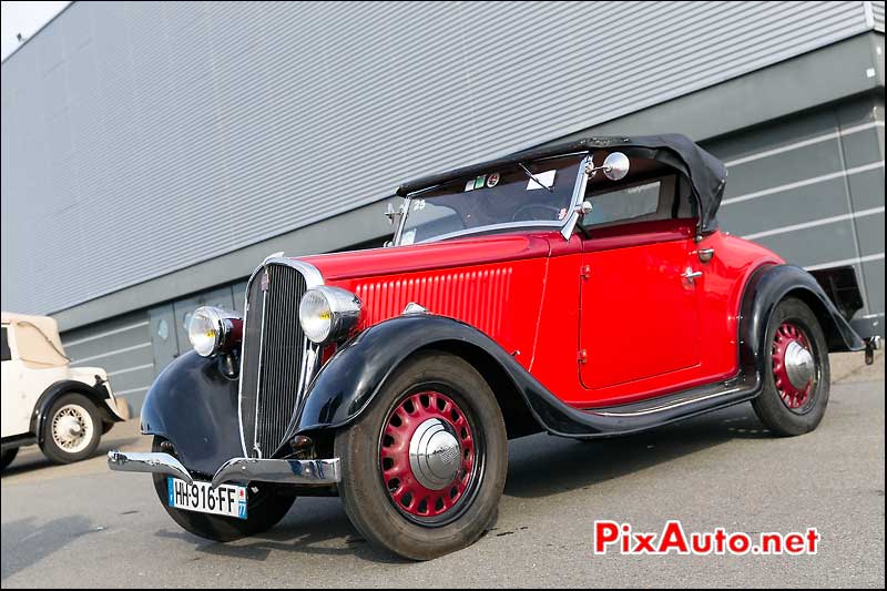 Simca Fiat 6cv, Parkings Salon Automedon