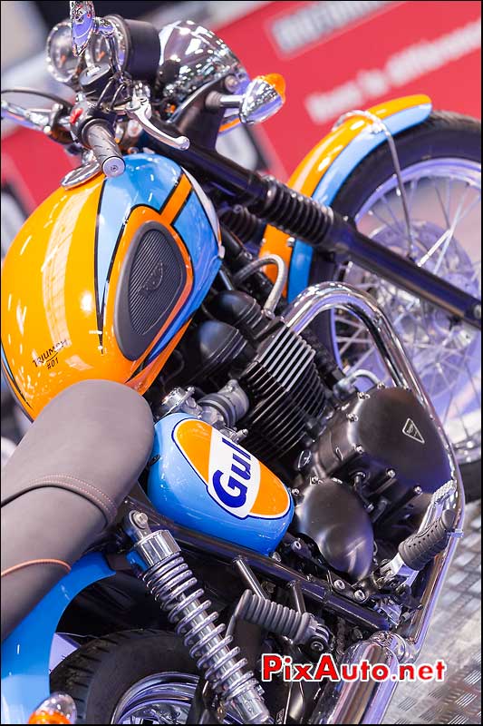 Triumph Bonneville T100 Gulf, Salon Automedon