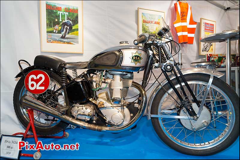 BSA M24 500cc, Salon Moto Legende