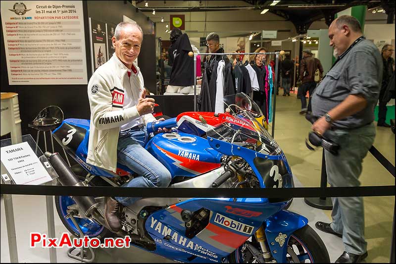 Christian-Sarron Yamaha YZF750R, Salon Moto Legende