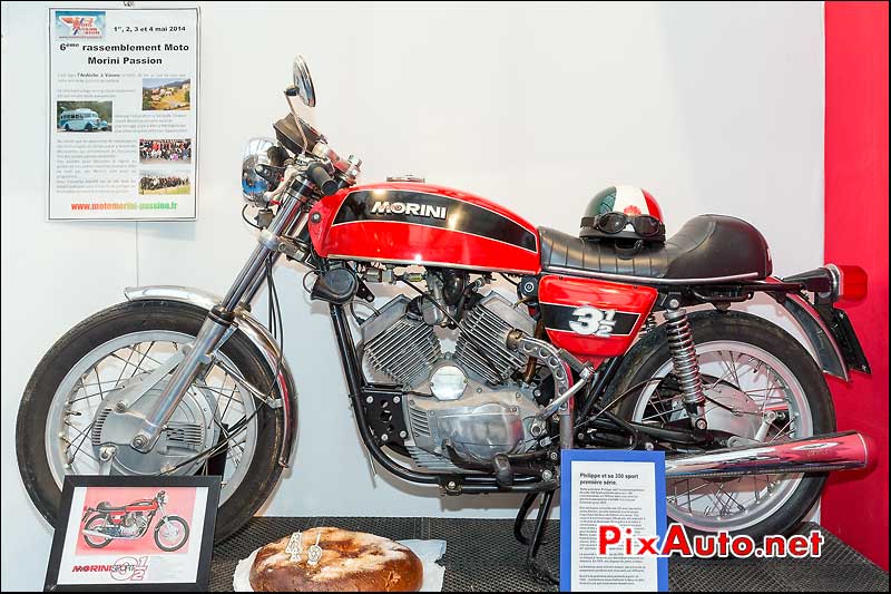 Moto Morini 350 Sport, Salon Moto Legende