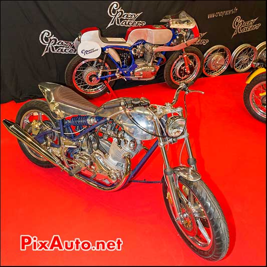 Prepa CrazyRacer, Salon Moto Legende