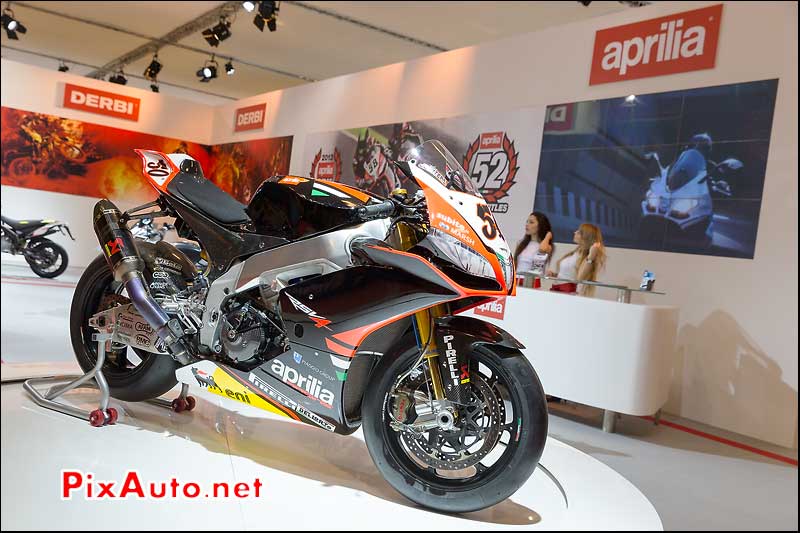 Aprilia RSV4R #50, salon-de-la-moto Paris