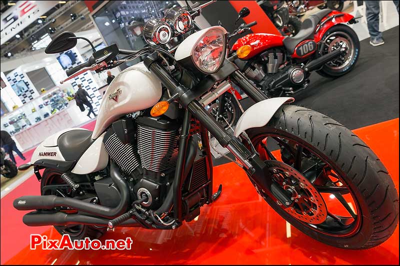 Cruiser Victory Hammer S-LE, Salon-de-la-moto Paris 2013