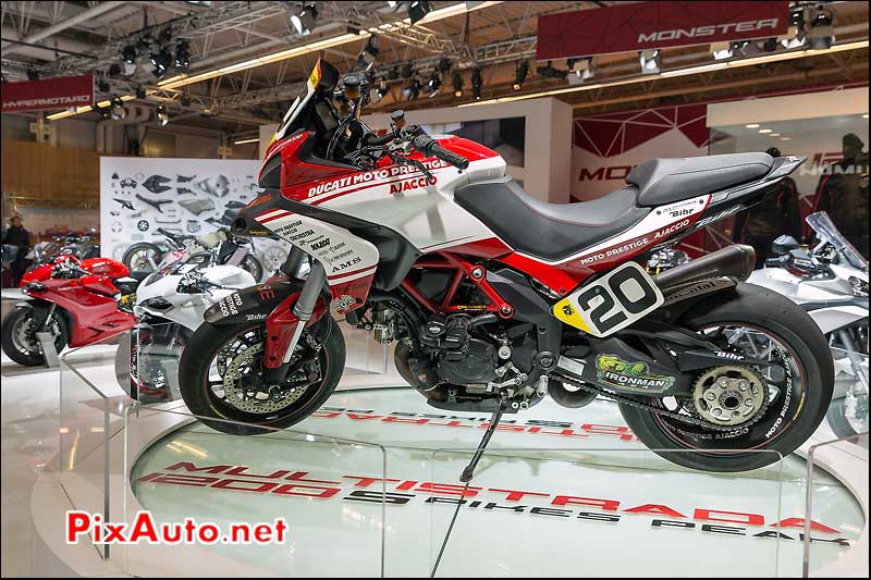 Ducati Multistrada 1200 Spikes-Peak, salon-de-la-moto Paris