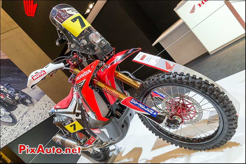 Honda CRF450 Rally de Helder Rodrigues, salon-de-la-moto Paris