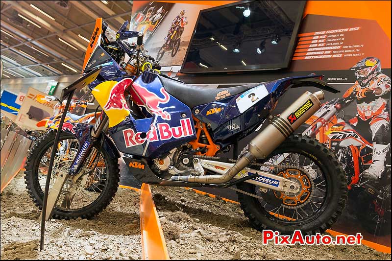 KTM 450 Rally MRW de Marc Coma, salon-de-la-moto Paris