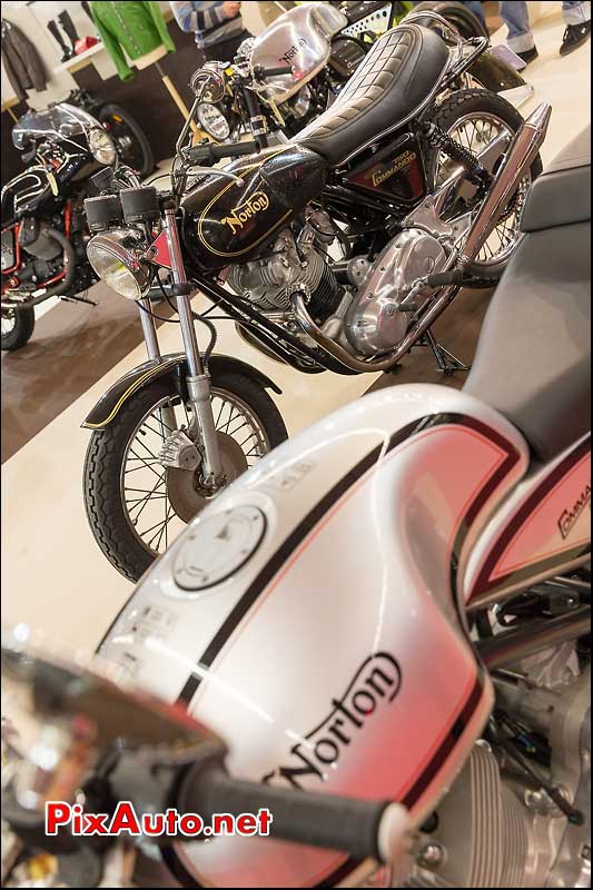 Norton Commando 750, salon-de-la-moto Paris