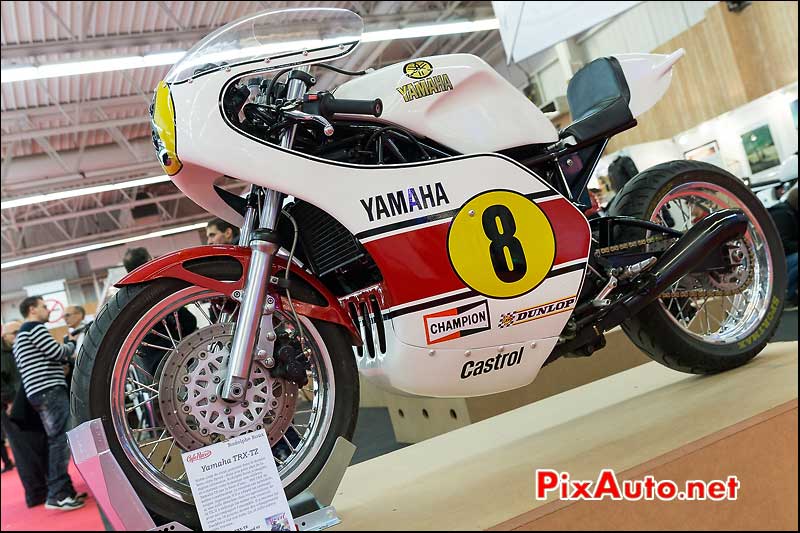 Yamaha TRX-TZ par Rodolphe-Roux, stand Cafe-Racer, salon-de-la-moto Paris