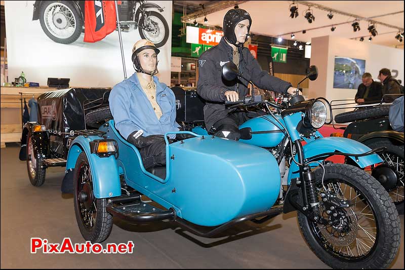 Side-car Ural, Salon-de-la-moto Paris 2013