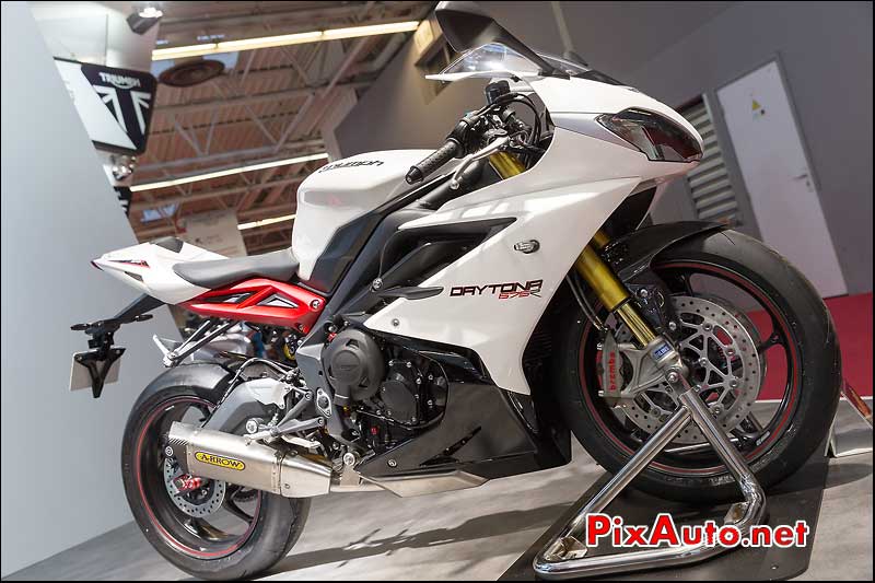 Triumph Daytona 675R, salon-de-la-moto Paris