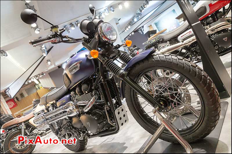 Triumph Scrambler 900, Salon-de-la-moto Paris 2013