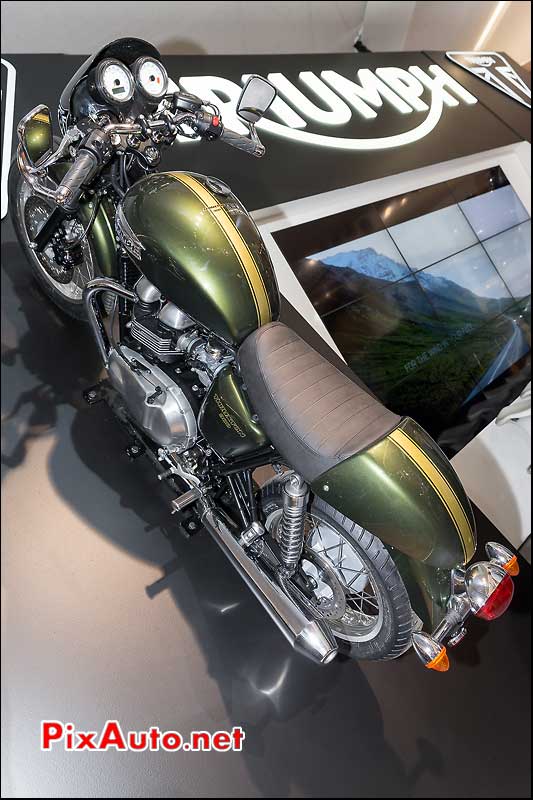 Triumph Thruxton 900, salon-de-la-moto Paris 2013