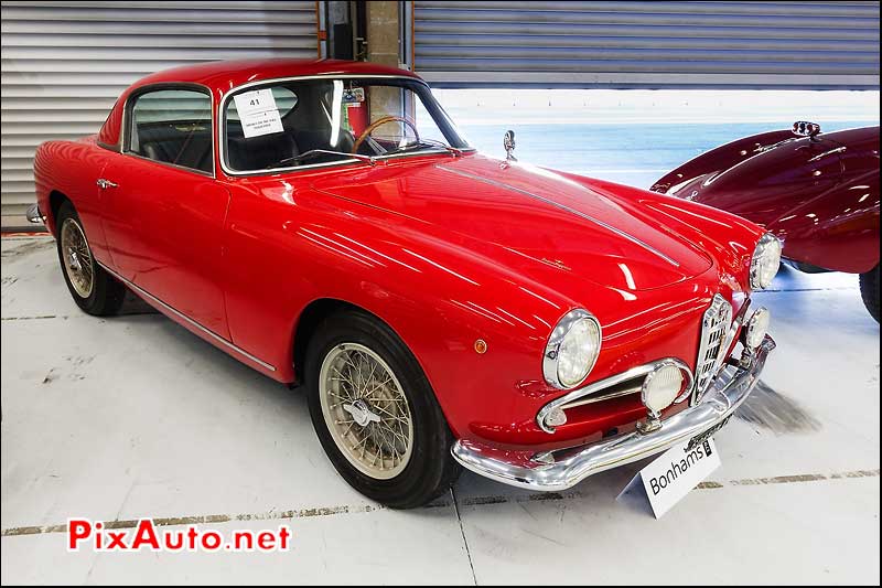 Alfa-Romeo 1900c Touring, expo vente Bonhams Spa-Classic 2013