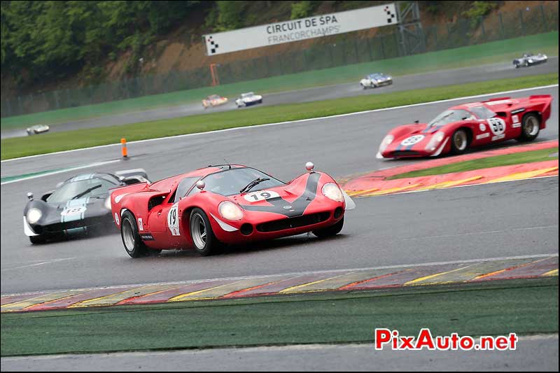 Proto Lola T70 n19, cer1 Spa-Classic 2013