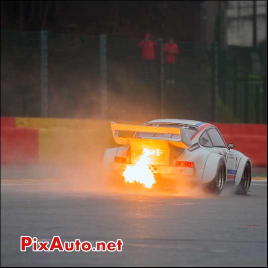 retour de flamme, Porsche 934 n40,  GT2 Spa-Classic 2013