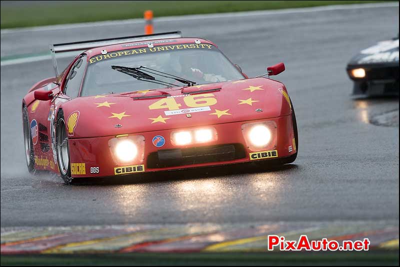 Ferrari 512BBLM, Christian Bouriez, cer2, GT2 Spa-Classic 2013