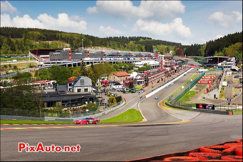 Le raidillon eau rouge, cer2, Spa-Classic 2013