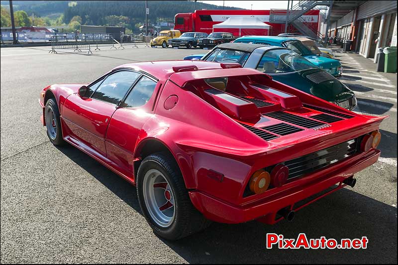 Ferrari 512BBI Koenig, expo vente Bonhams Spa-Classic 2013