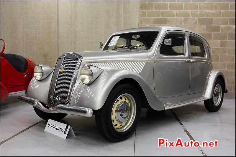 Lancia Aprilia 1949, expo vente Bonhams Spa-Classic 2013