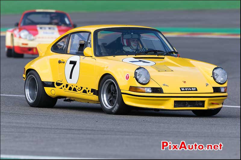 Porsche 911RSR n7, Jubilee Spa-Classic 2013