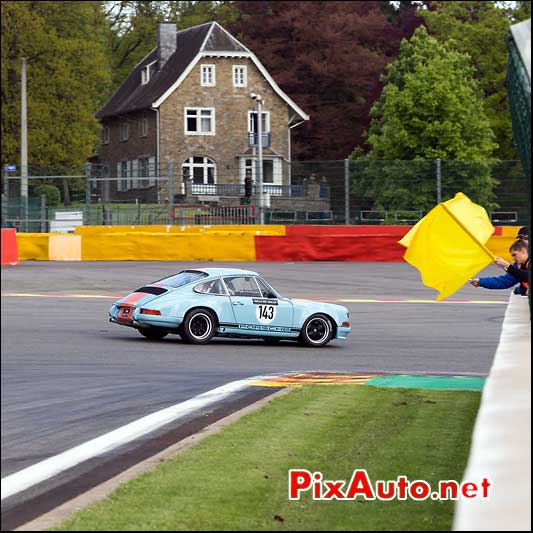 Porsche 911ST, Damien Sionneau, Jubilee Spa-Classic 2013
