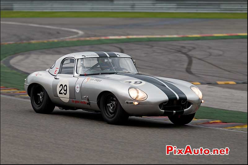 Jaguar E-type n29, Sixties Endurance Spa-Classic 2013