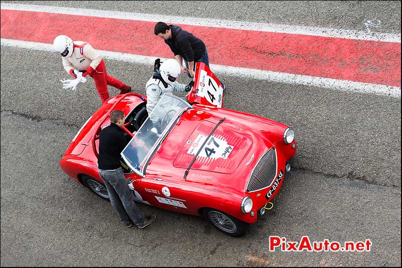Austin Healey 100M, n47, Sixties Endurance Spa-Classic 2013