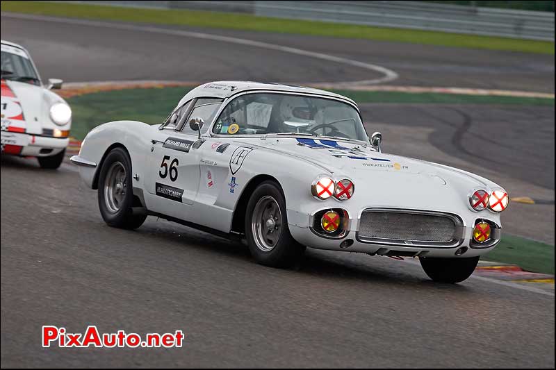 roadster chevrolet corvette, Sixties Endurance Spa-Classic 2013