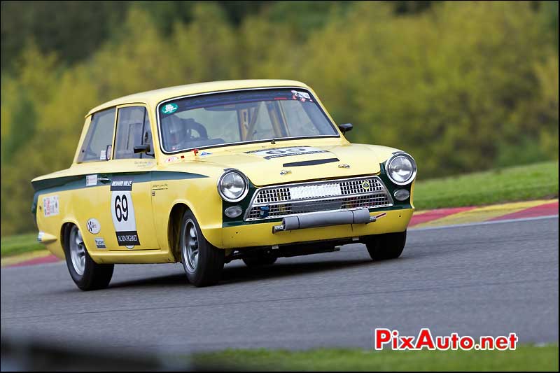 Ford Cortina Lotus, Spa-Classic 2013, T1-n69